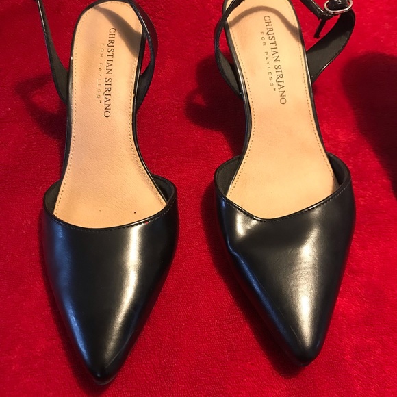 3 pairs of dress shoes sandals Sizes 6.5 and 7. Christian Siriano Nine West Aldo - Picture 5 of 13